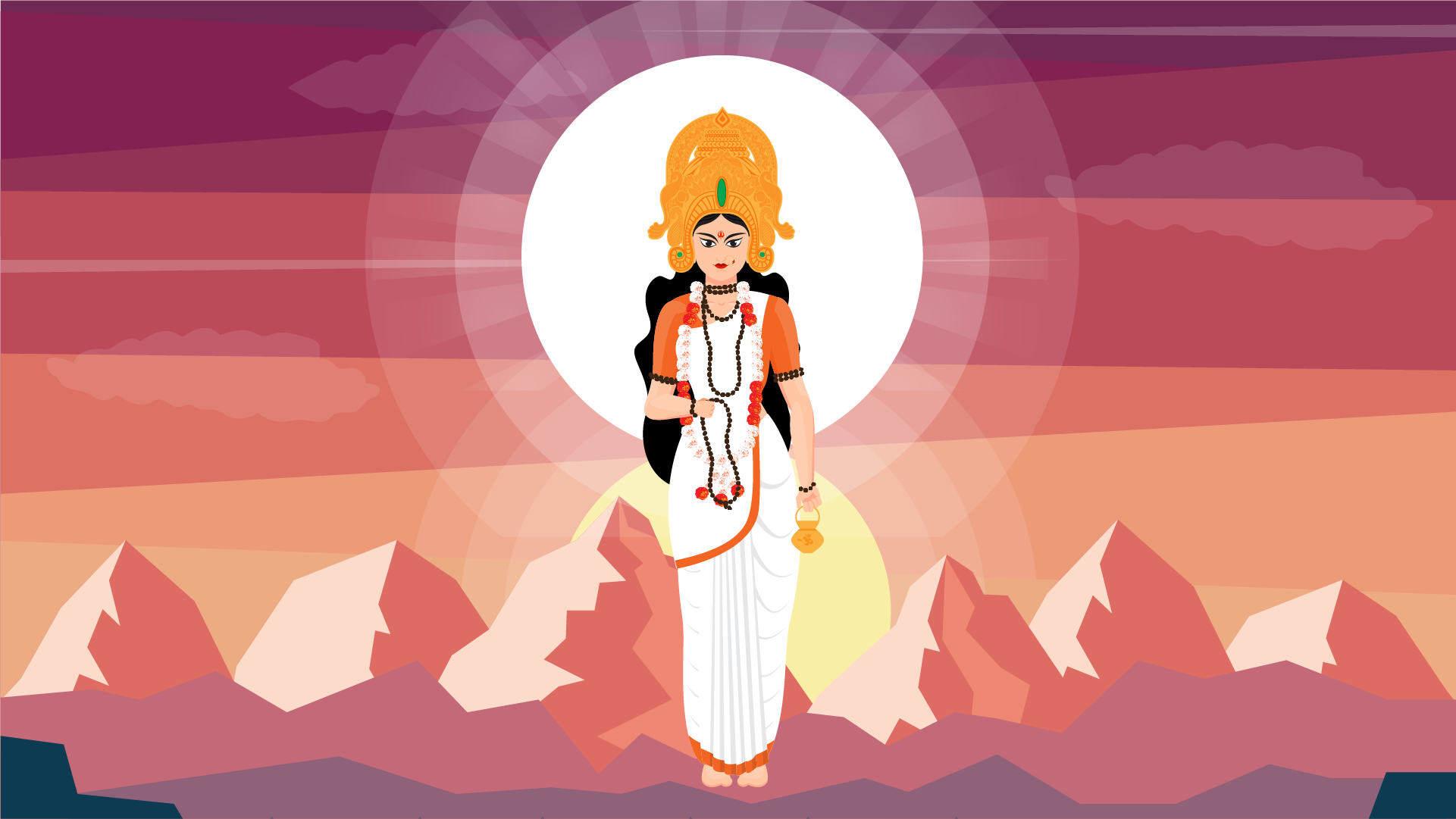 The Story of Goddess Brahmacharini, Parvati, and the End of Tarakasur.